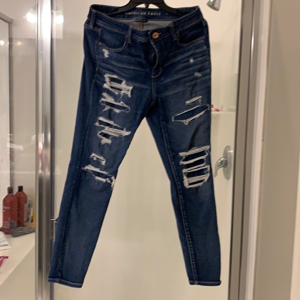 American Eagle next stretch jeans SZ 12
